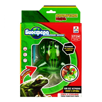 Игровой набор LAB БИОсфера Лягушка 1toy Т26722 1